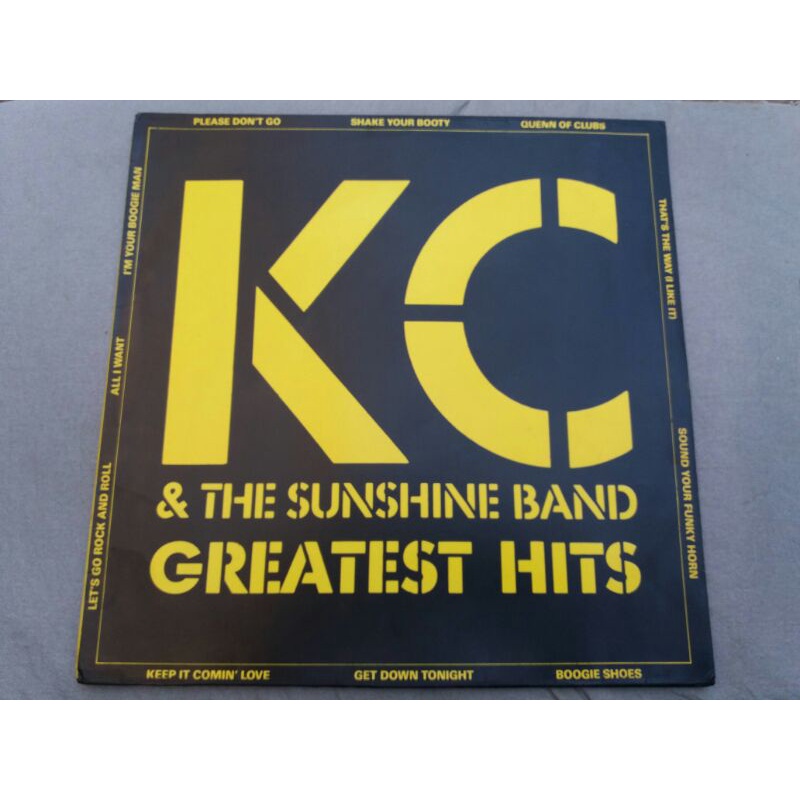 LP Disco Vinil Kc And The Sunshine Band - Greatest Hits | Shopee Brasil