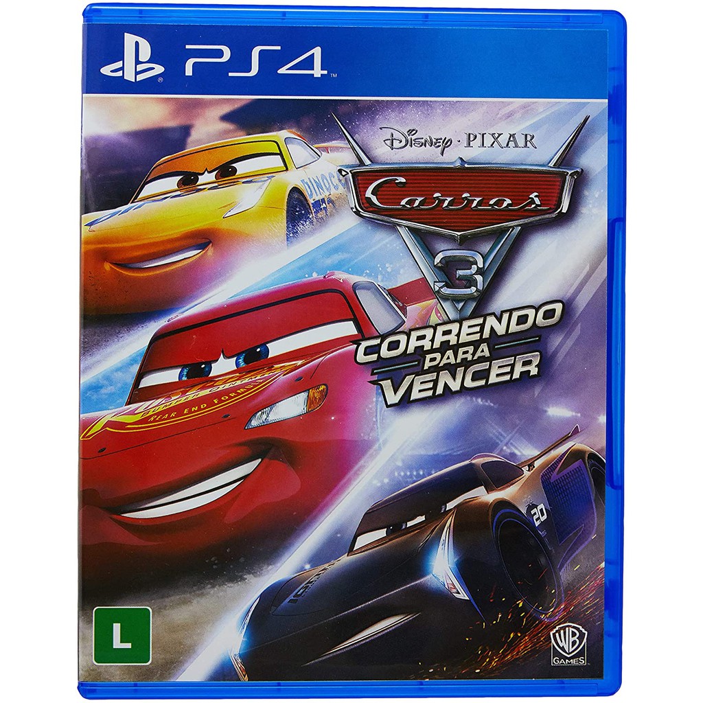 Carros 3: Correndo para Vencer PS4 MÍDIA DIGITAL - Raimundogamer midia  digital