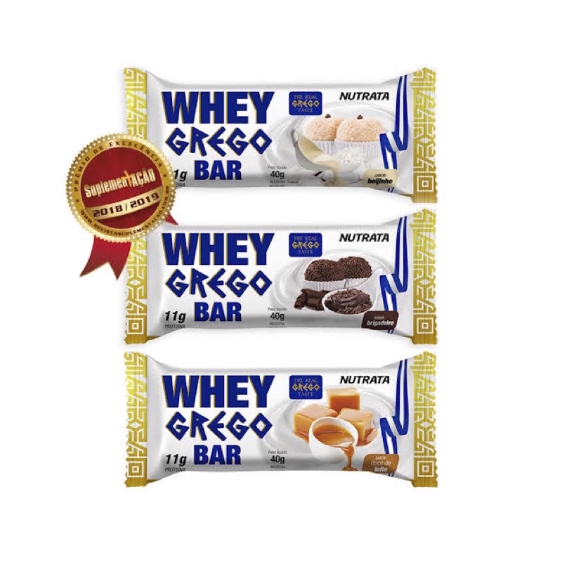 Nutrata Grego Whey Bar 40g C/12