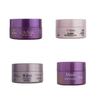 Cronograma Blond Mascaras Super + Caviar + SOS + Matizadora 300g