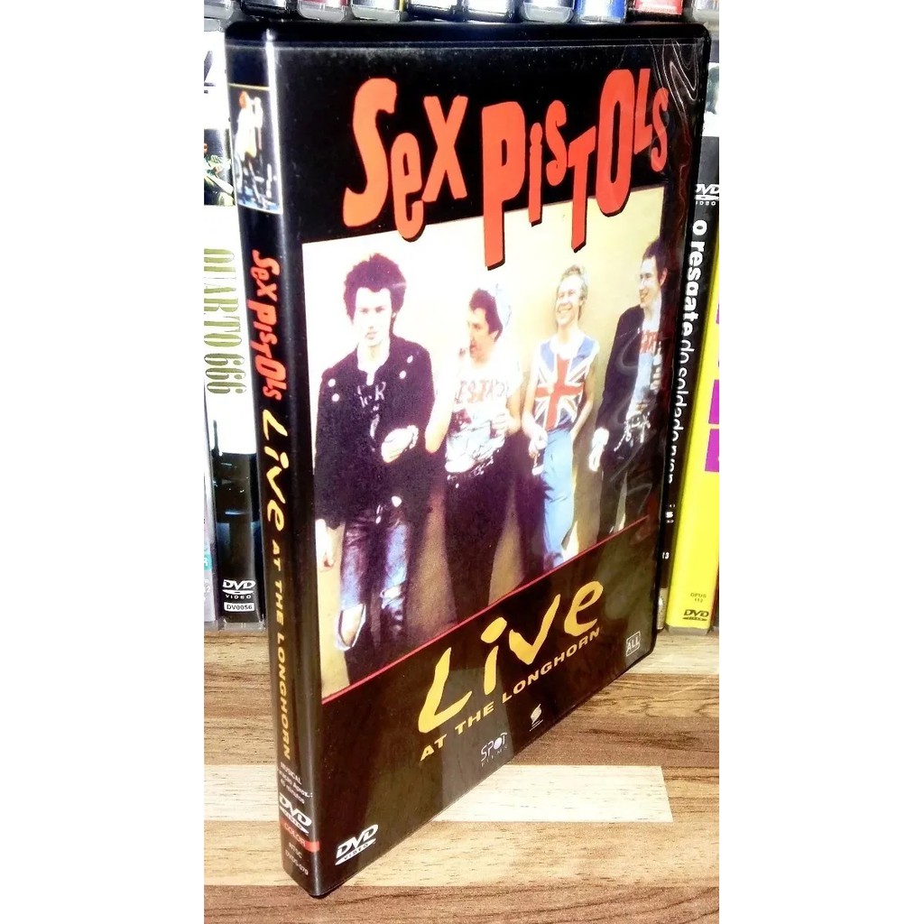 Dvd Original Sex Pistols Livre At The Longhorn Show