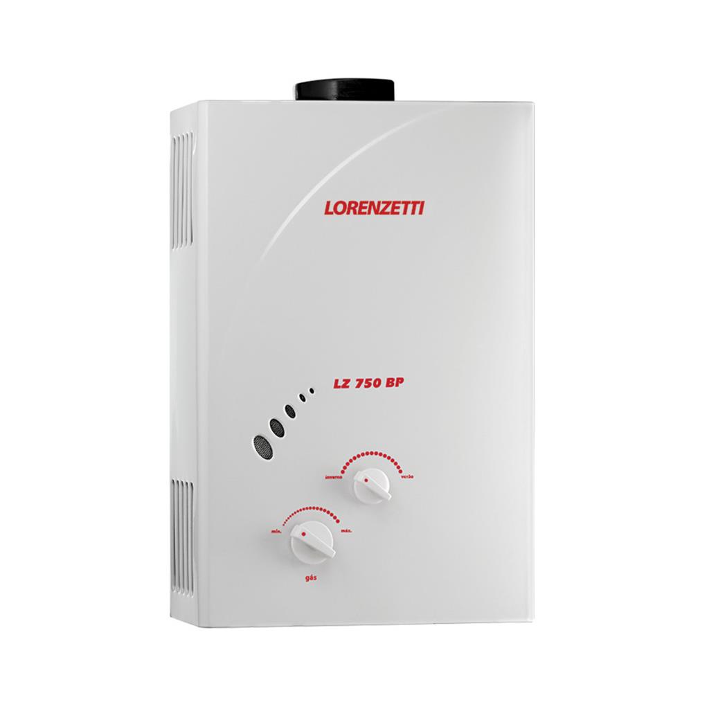 Aquecedor Agua Gas Passagem Lz750bp 7,5l - Lorenzetti