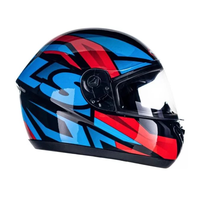 Capacete Moto Fechado Peels Spike Maxi Preto Azul N Celeste Shopee