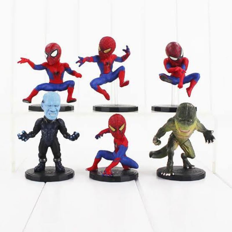 Homem Aranha Action Figure, Miniaturas colecionáveis