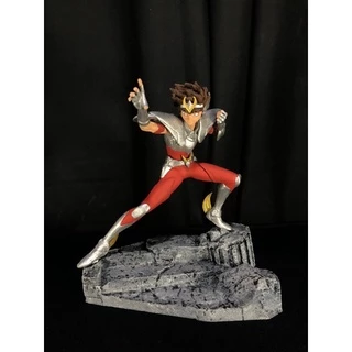 Boneco colecionável figure do Seiya de Pegasus Cavaleiros dos Zodíaco em impressão 3D.