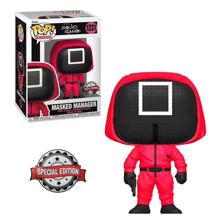Funko Pop Netflix Squid Game Masked Manager 1231 | Shopee Brasil