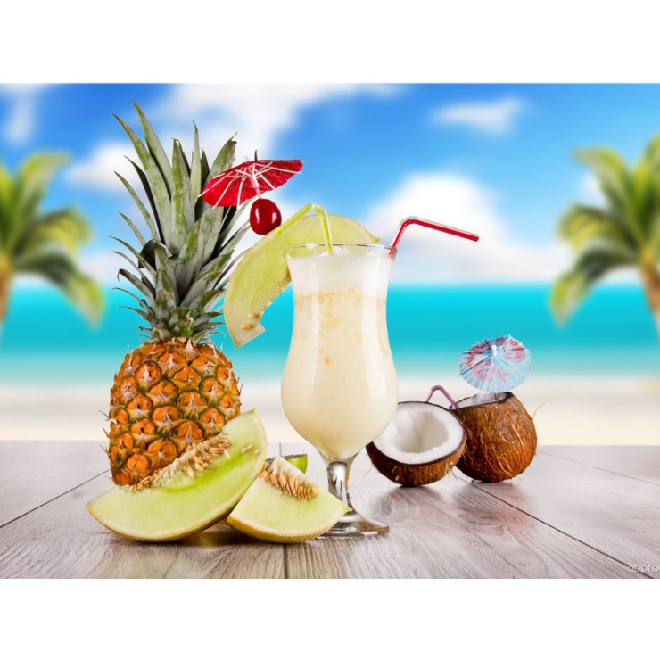 Taça Pina Colada Drinks Coquetel 380ml 01 Unidades Vidro Ultra ...