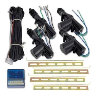 Kit De Travas Elétrica 4 Portas Duplo Comando Universal 4 Portas Dupla Serventia