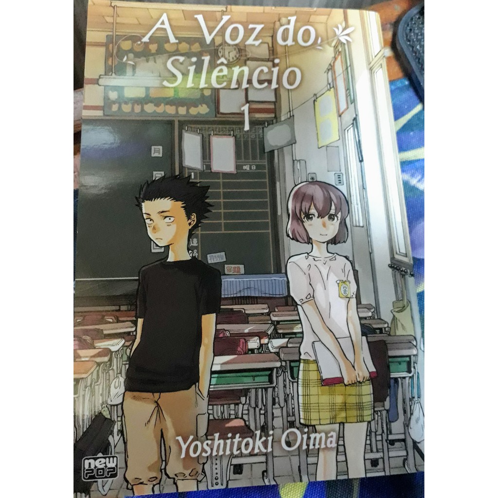 Mangá A Voz do Silêncio - Volume 1 | Shopee Brasil