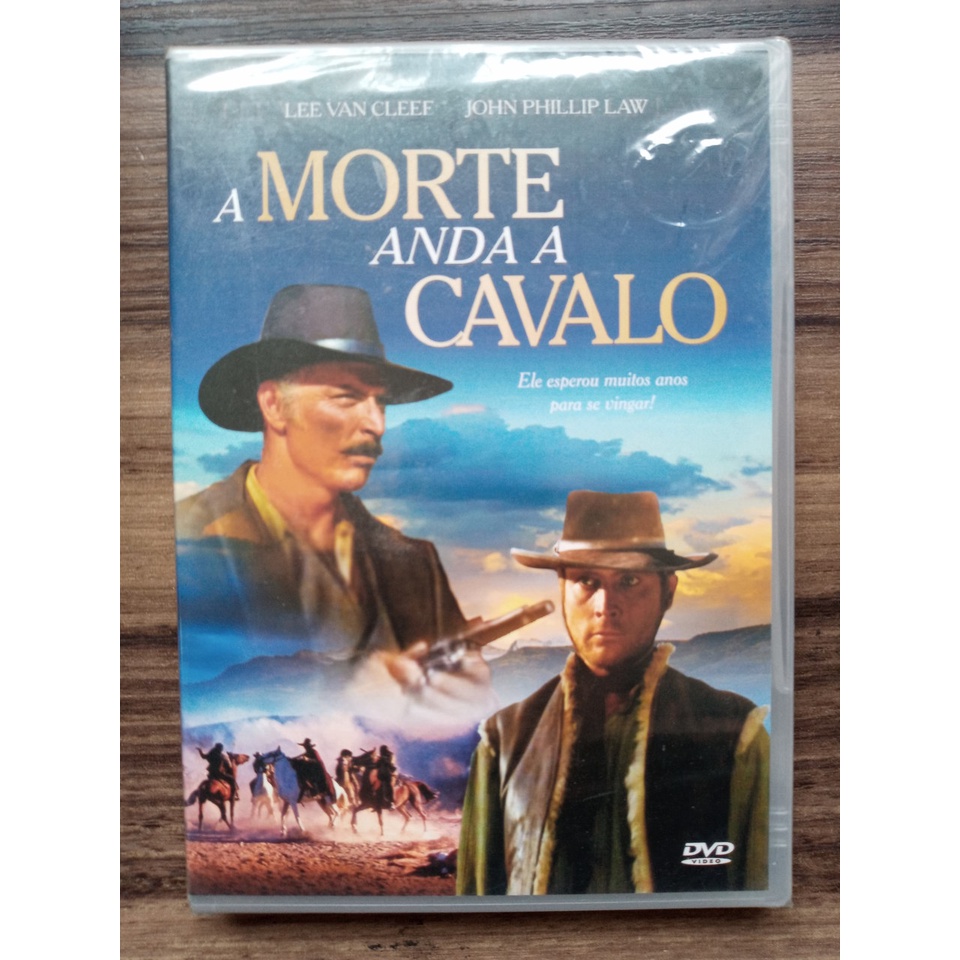 DVD A Morte Anda a Cavalo com John Phillip Law e Lee Van Cleef ...