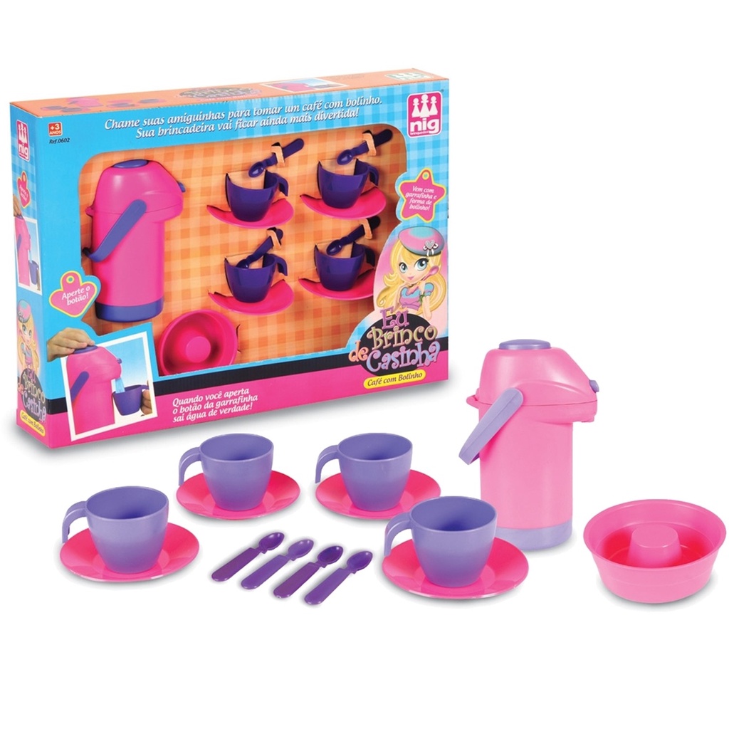 Brinquedos de meninas jogo de cha