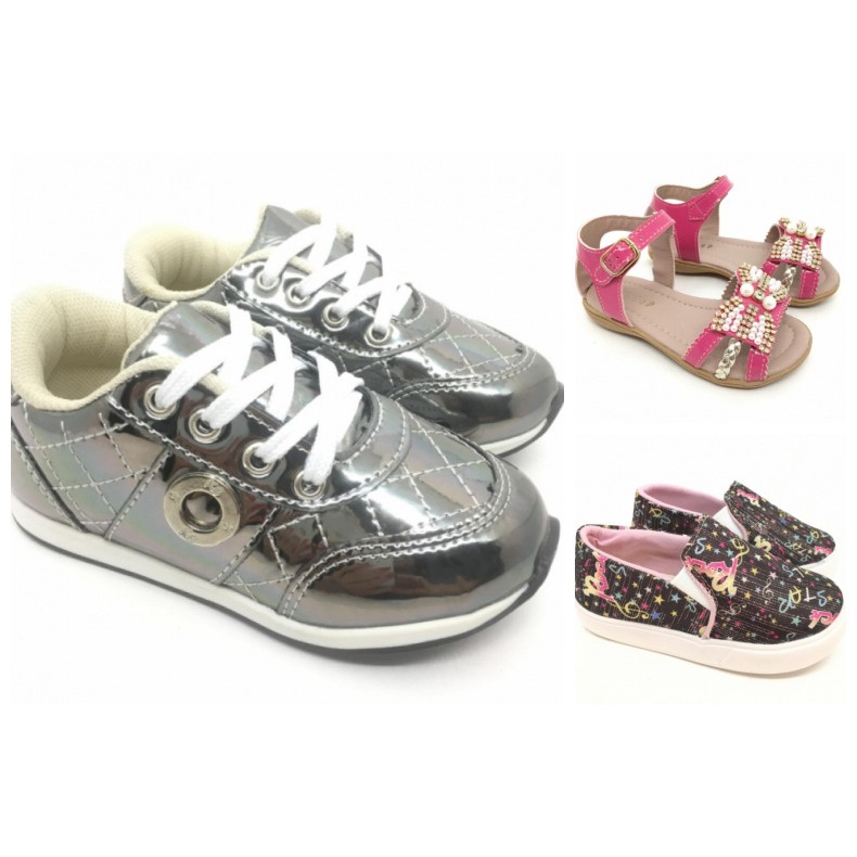 3 sapatos best sale por 99 infantil