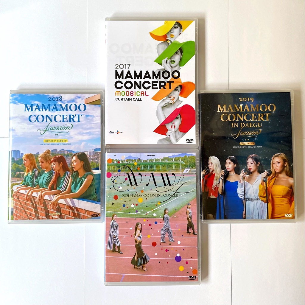 DVD Mamamoo Concert | Shopee Brasil