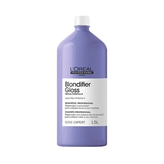 L'oreal Pro Serie Expert Blondifier Gloss Shampoo 1500 Ml em Oferta na Shopee
