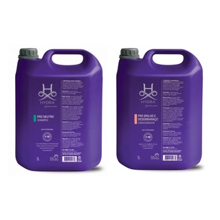 Combo 1 Sh Hydra Pro Neutro 5L + 1 Condicionador Brilho Desem. 5L