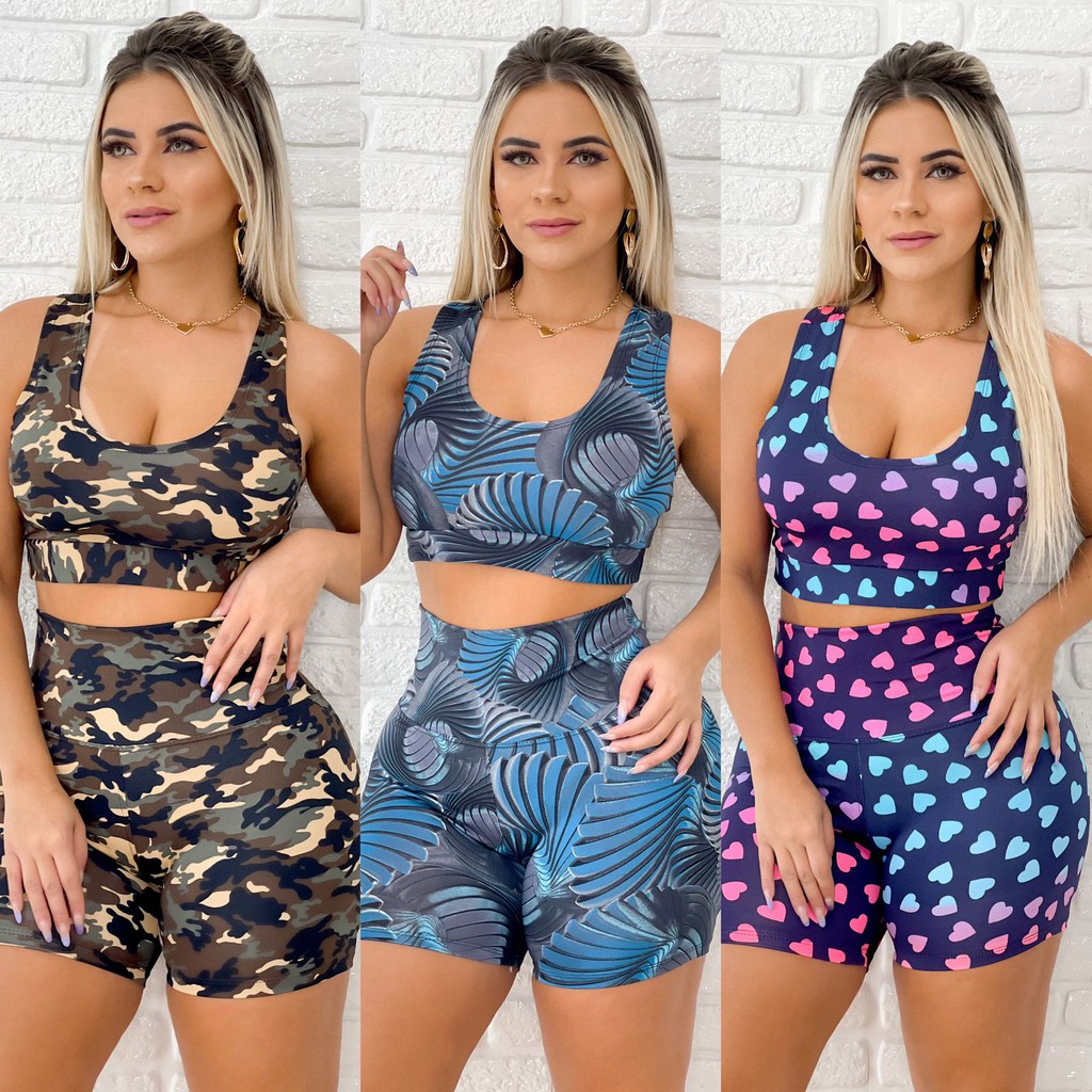 Fornecedor roupas hot sale de academia