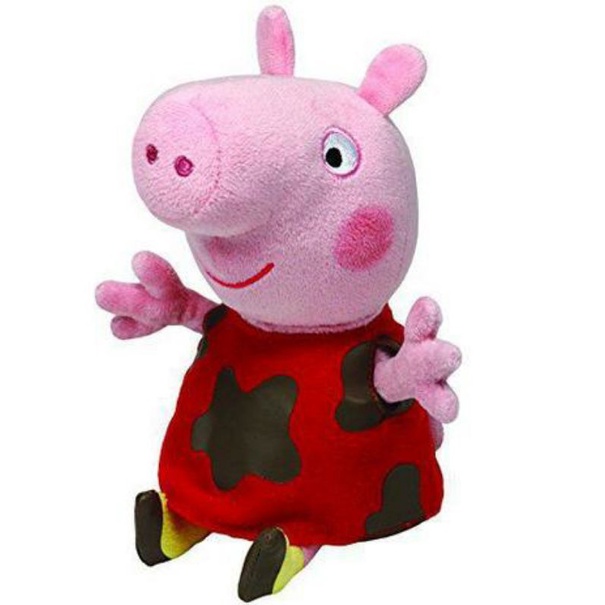 Peppa pig hot sale beanie boo