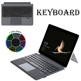 Para Microsoft Surface Pro 3 4 5 6 7 Teclado Sem Fio Bluetooth C/Touchpad