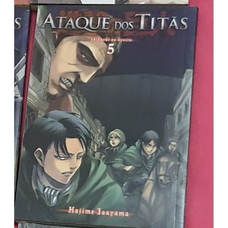 Mangás Ataque dos Titãs Shingeki no Kyojin 1 ao 12 (volumes