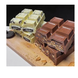 Forma Barra De Chocolate Para Rechear Grande Bwb Silicone COD 3647