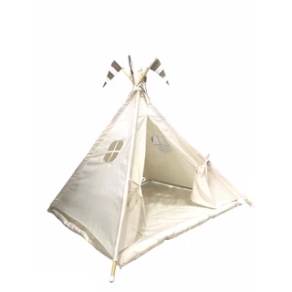 Cabana infantil para festa do pijama cru completa GG 150x140x140 em Oferta na Shopee