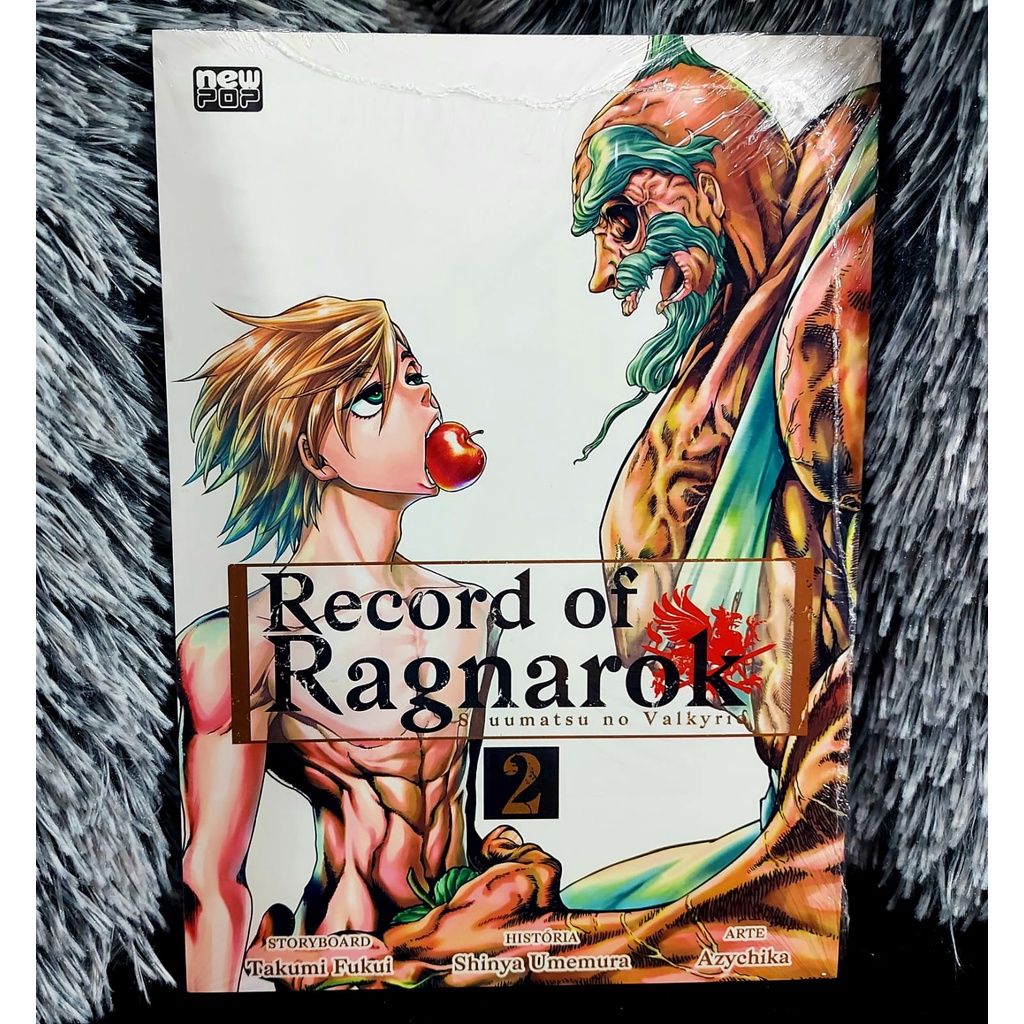 Record Of Ragnarok Vols. 1 + 2 + 3 + 4 KIT Mangá NewPOP Lacrados