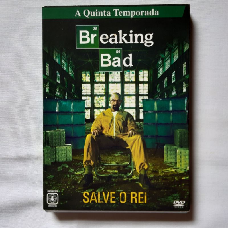 DVD Breaking Bad 5 Temporada | Shopee Brasil