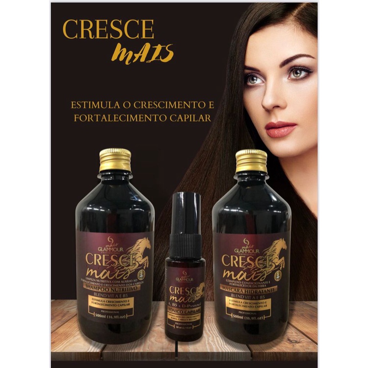 Kit Capilar Profissional para Crescimento do Cabelo Antiqueda completo ...