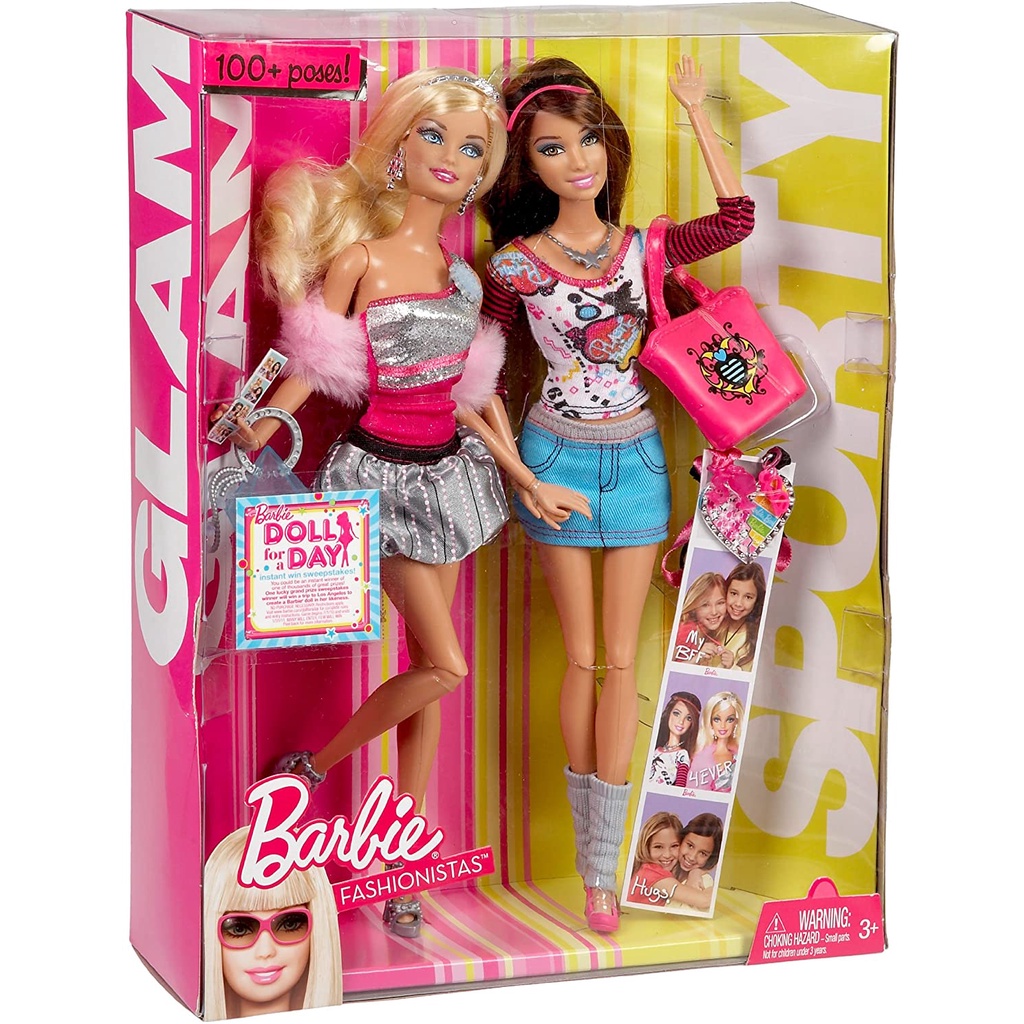 Barbie Rockers 2 em 1 Conjunto de reprodução de palco com boneca