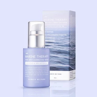 [Always be Pure] Marine Therapy Dark Spot Correcting Serum 15ml/50ml Niacinamida Brilhante Reduzir A Pele Morta Brilhando