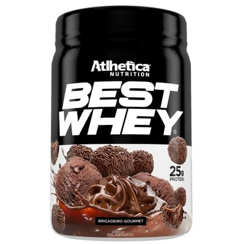 Proteína Best Whey – Sabor de Brigadeiro Gourmet 450g – Atlhetica Nutrition