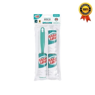 Conjunto Rolo Adesivo E 2 Refis 30 Folhas CST0085 Flash Limp