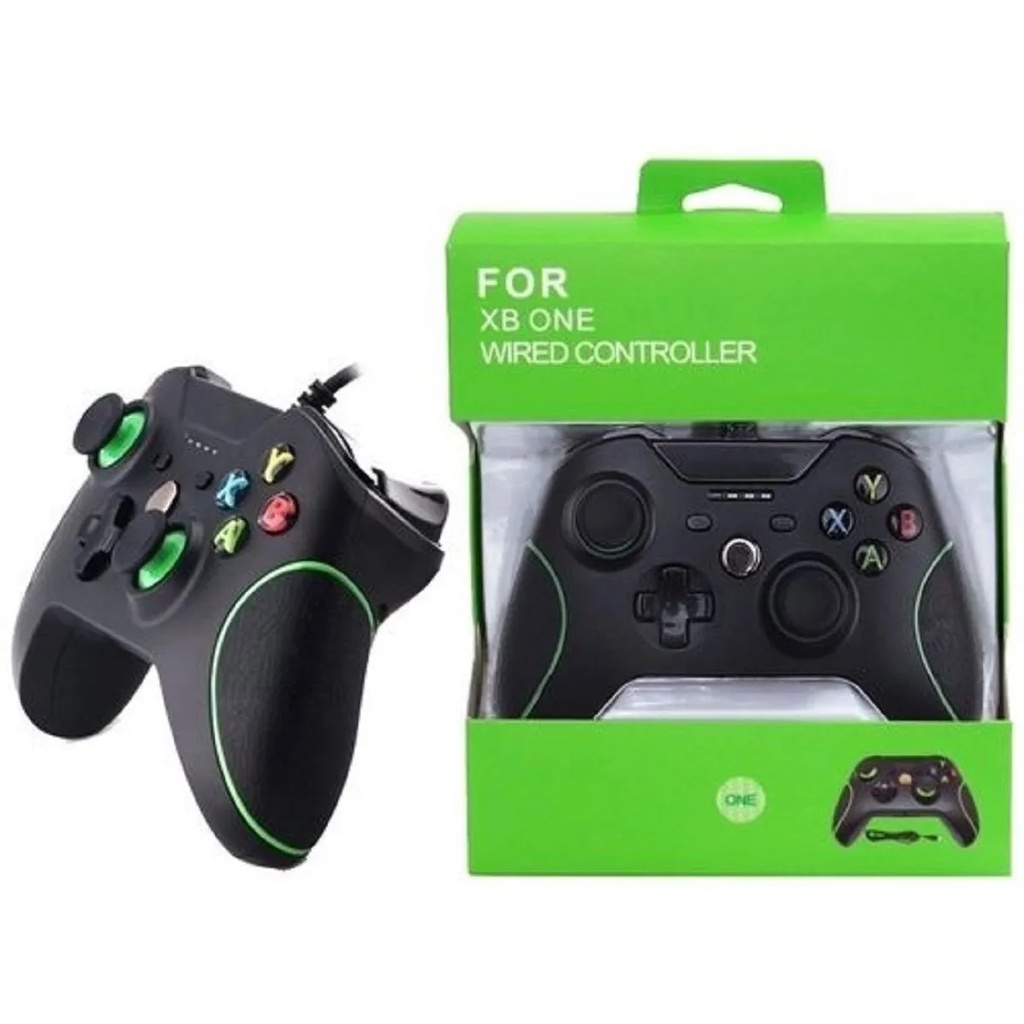 KKcare Controlador com fio Controle para jogos compatível com Xbox Series  Handle compatível com PC Games Black : : Computadores e  Informática