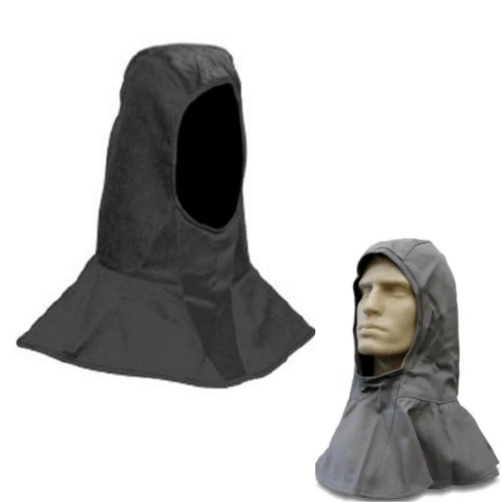 Touca Capuz Balaclava Para Soldador Solda Mig Cinza Anti-chama de ...