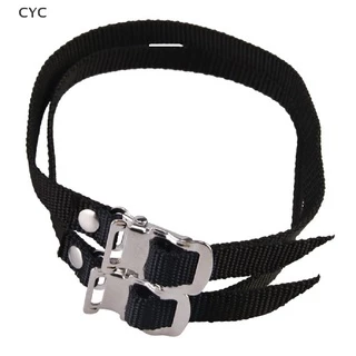 CYC 1PC Pedal Straps Bicycle Feet Strap Bike Strap, Toe Clip Strap, Black CY
