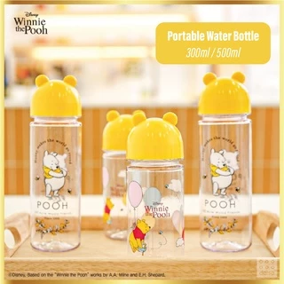 Garrafa De Água Portátil Pooh Disney Winnie the 300ml/500ml