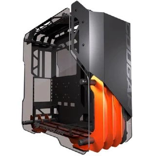 Gabinete Gamer Cougar Blazer, Vidro Temperado, Mid Tower, Black, S-fonte