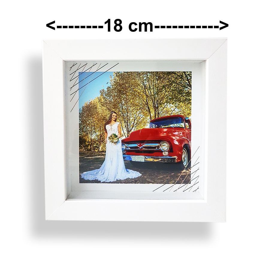Porta Retrato 15x15 com suas fotos REVELADAS E MONTADAS | Shopee Brasil