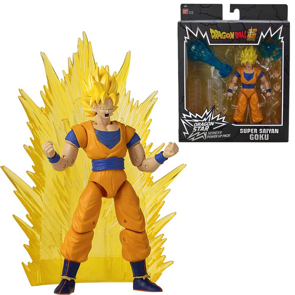BANDAI Dragon Ball Dragon Stars Power Up Goku Action Figure Shopee Brasil