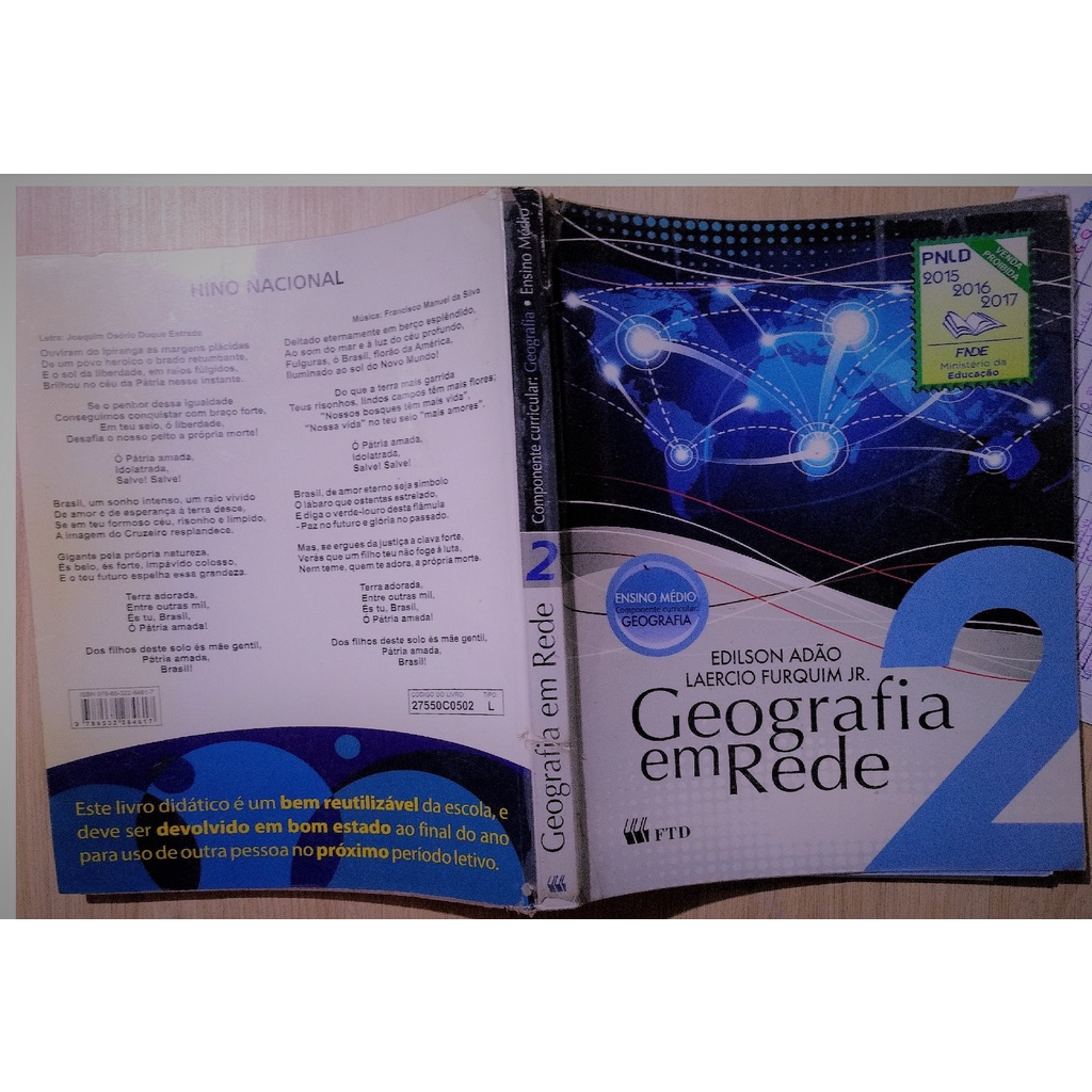 Geografia Em Rede - 3 Ensino Médio | Shopee Brasil