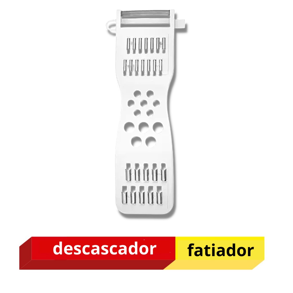 Descascador e Fatiador 5 em 1 - Keita (Branco)