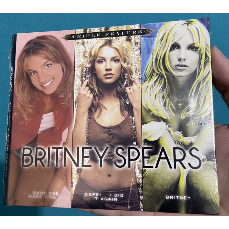 Britney Spears - Triple Feature [Baby / Oops / Britney] 3 CDs Digipack ...
