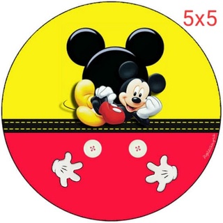 adesivo Mickey 5x5