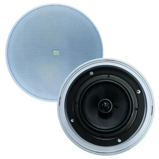 Caixa De Som Arandela JBL 6CO3R+ Redonda Branca 280W Par