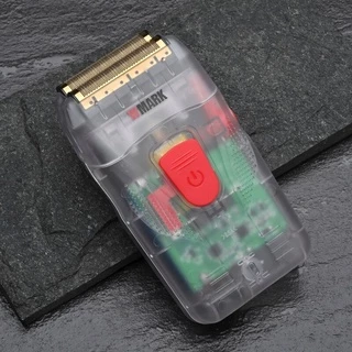 Barbeador Original WMARK NG-987T USB Transparente Reciprocador Com Revestimento De Titânio