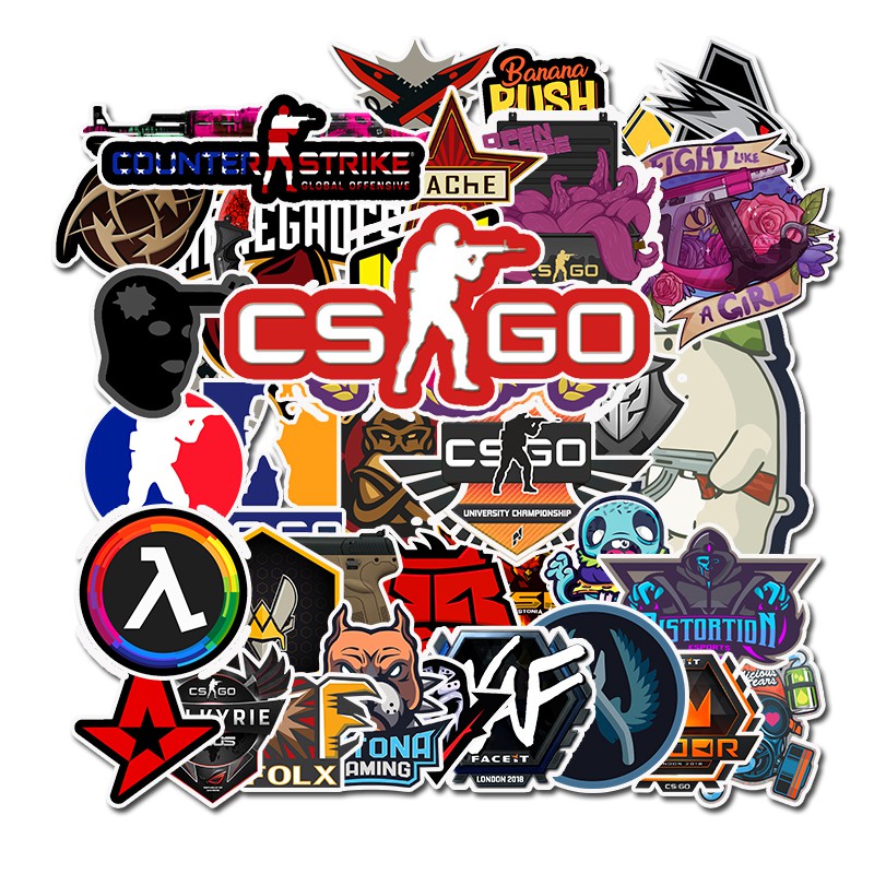 Adesivo de Parede CS:GO - Comprar em Grayce Adesivos