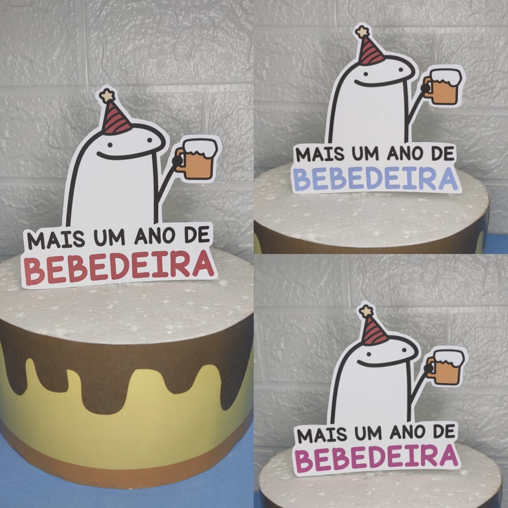 Flork Meme Aniversário – Bentô Cake – Maialo