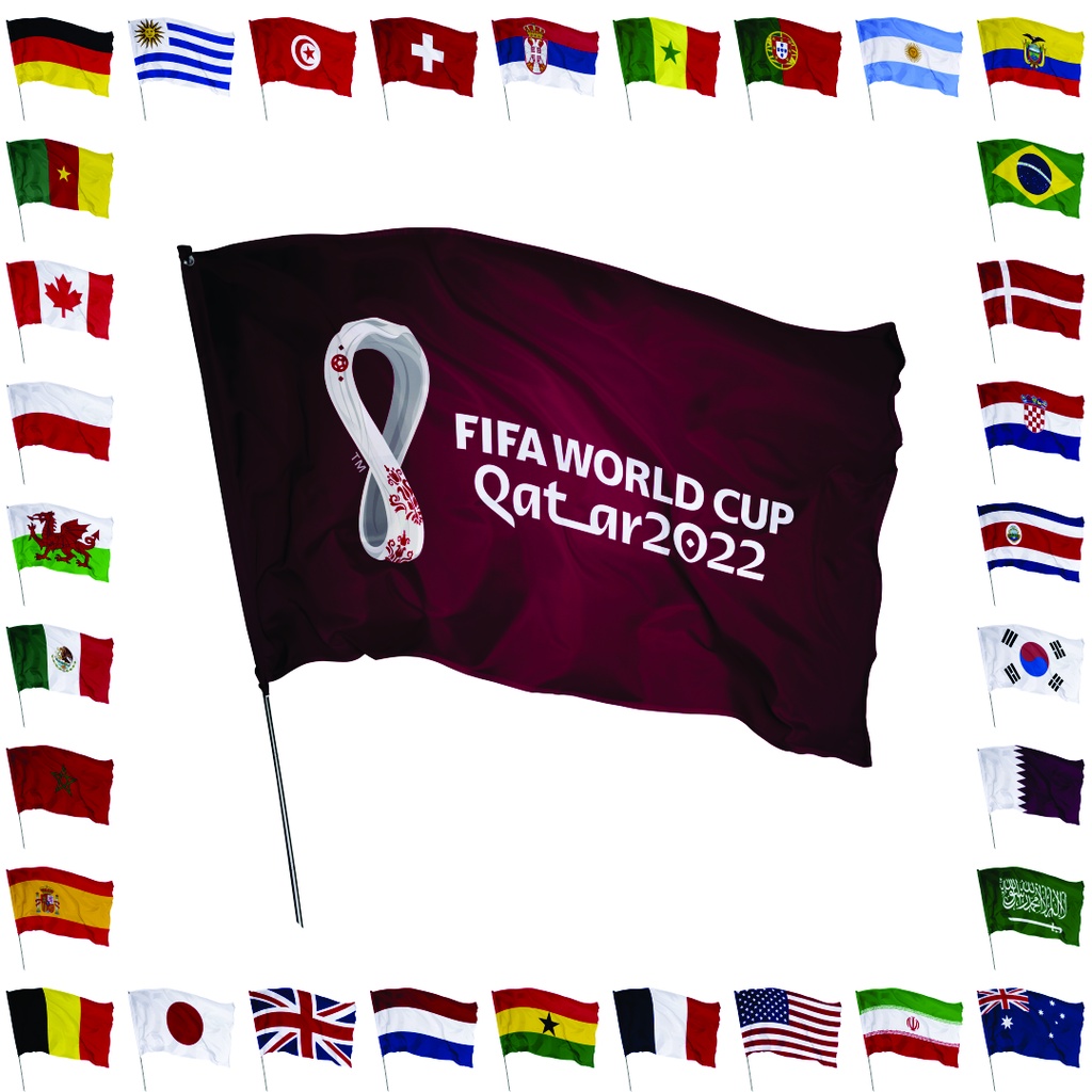 Super Quiz Bandeiras! Bandeiras Países da Copa do Mundo 2022