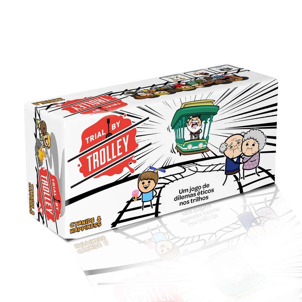 Trial By Trolley - Jogo De Cartas - Galápagos - Em Português