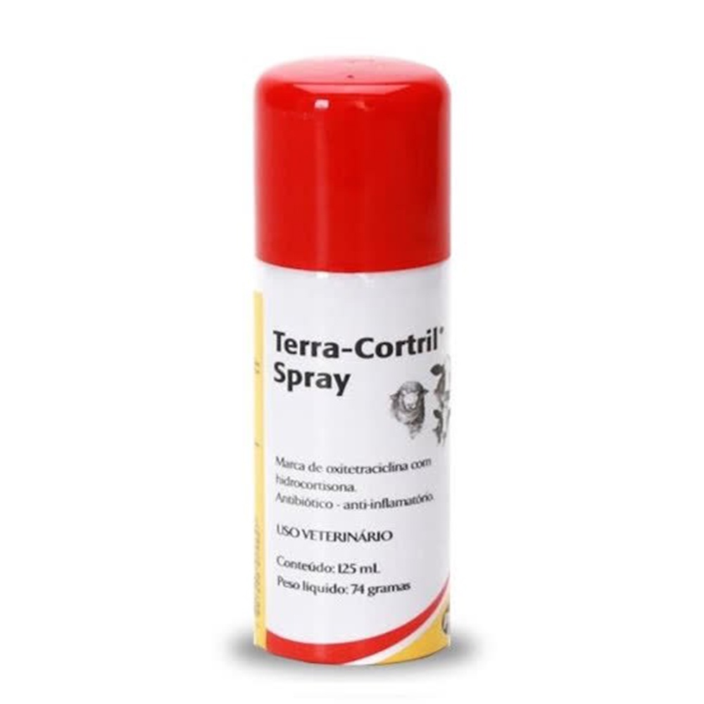 Terra-Cortril Spray - 125 Ml | Shopee Brasil